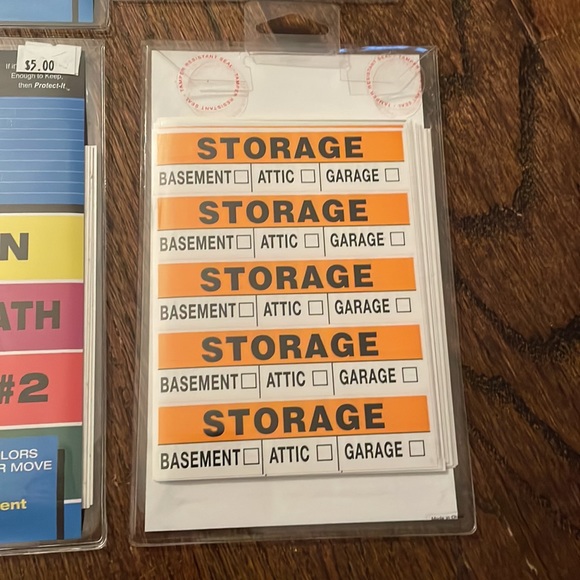 Chateau Moving Labels (Home) - Set of 4 Packs - Picture 3 of 3